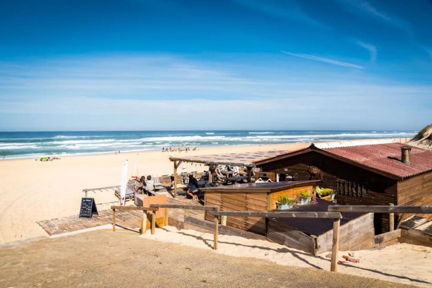 Sbvacances Tout Confort 2Ch Et 1Sdb, Environnement Calme Et Verdoyant Dans Camping 4 Etoiles Saint-Julien-en-Born Kültér fotó